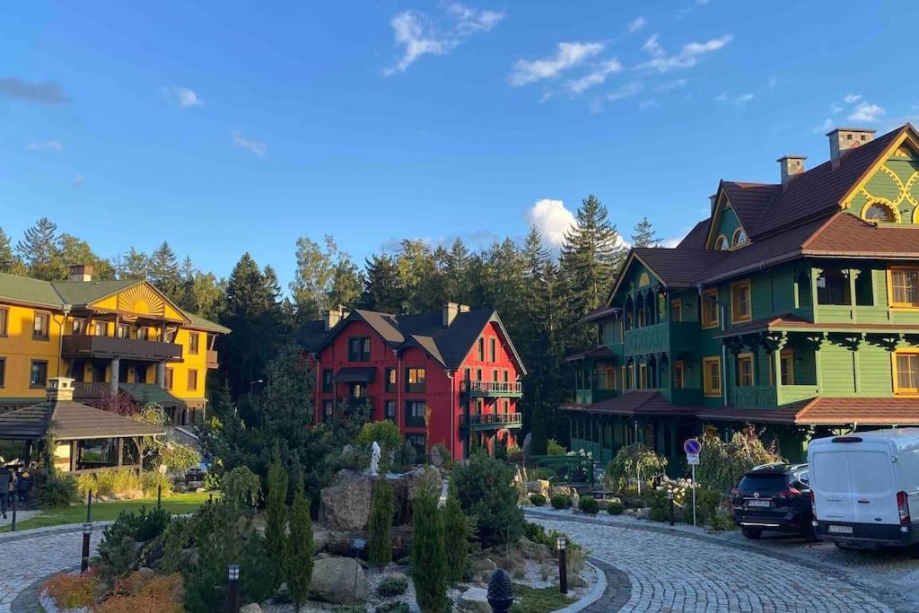Dolina Wikingow-Apartament Suite Z Tarasem W Ogrodzie, Miejscem W Garazu I Dostepem Do Strefy Wellness Szklarska Poręba Eksteriør bilde