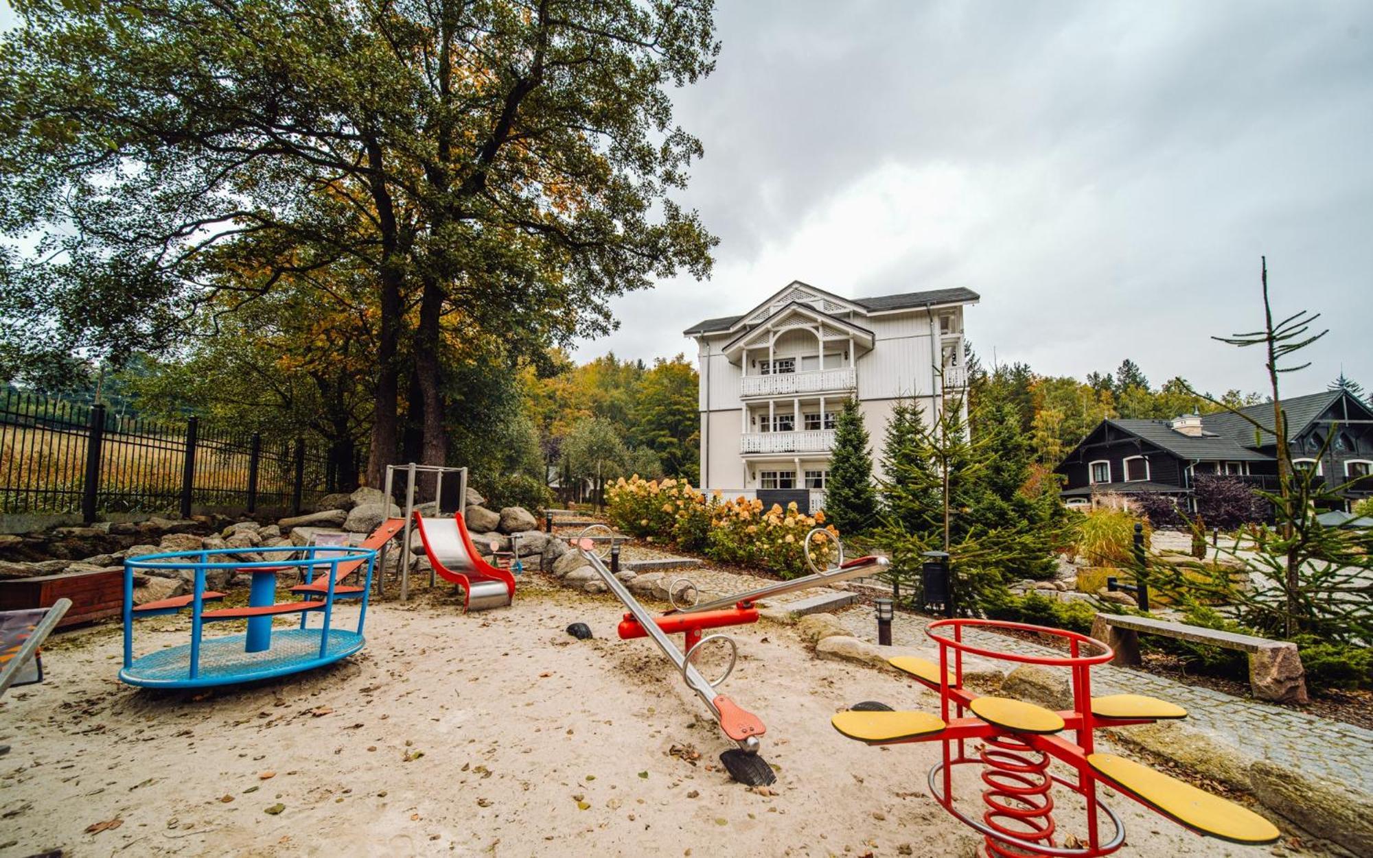 Dolina Wikingow-Apartament Suite Z Tarasem W Ogrodzie, Miejscem W Garazu I Dostepem Do Strefy Wellness Szklarska Poręba Eksteriør bilde